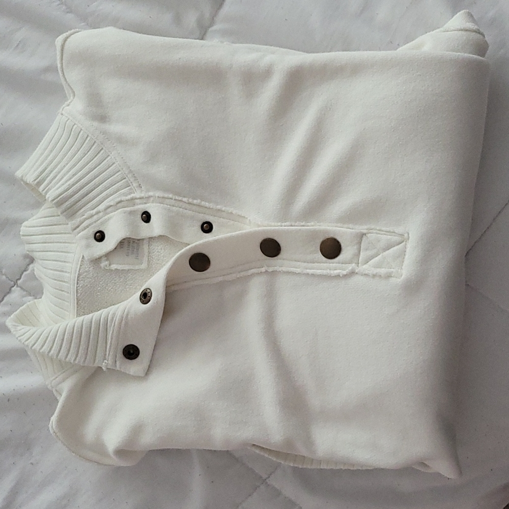 Quarter snap sweatshirt